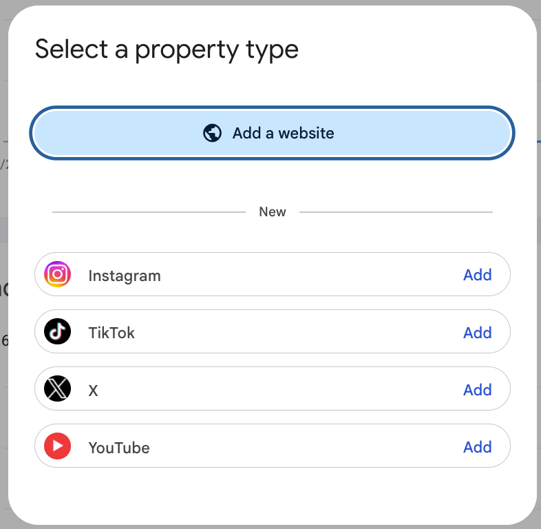 connect instagram to google search console