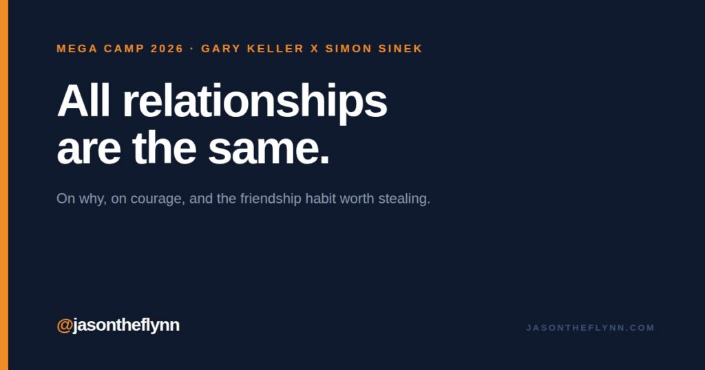 Gary Keller interviews Simon Sinek at Mega Camp 2026, share card