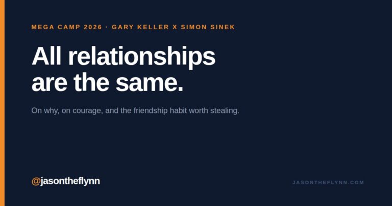 Gary Keller interviews Simon Sinek at Mega Camp 2026, share card